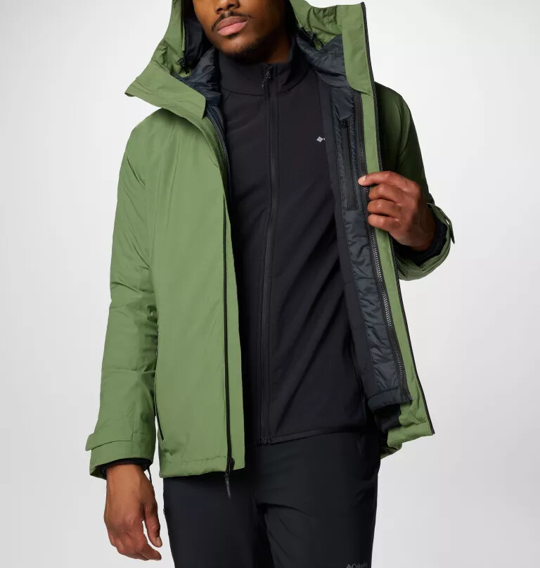 silver leaf interchange jacke für herren