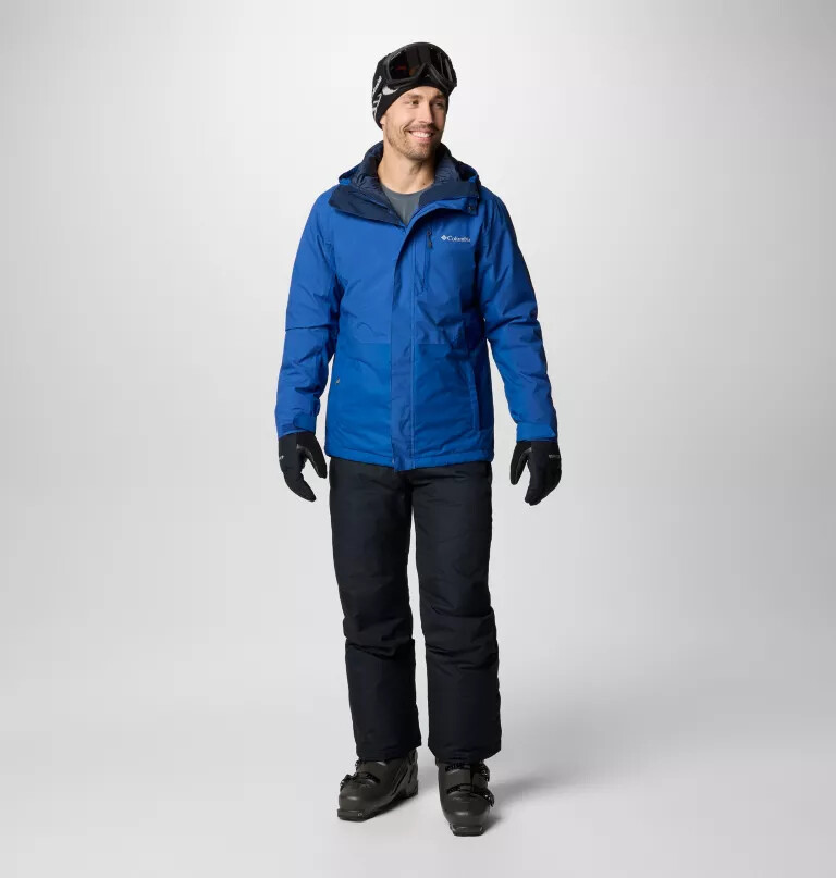 snow glide ii interchange jacke für herren – lang