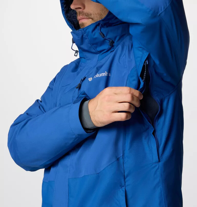 snow glide ii interchange jacke für herren – lang