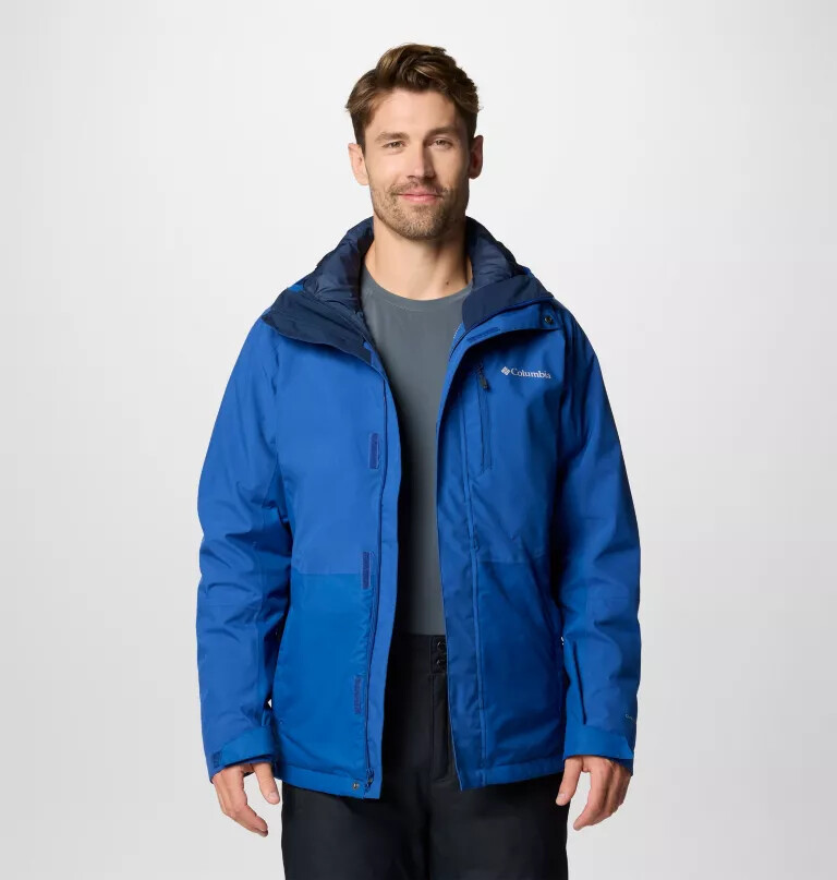 snow glide ii interchange jacke für herren – lang
