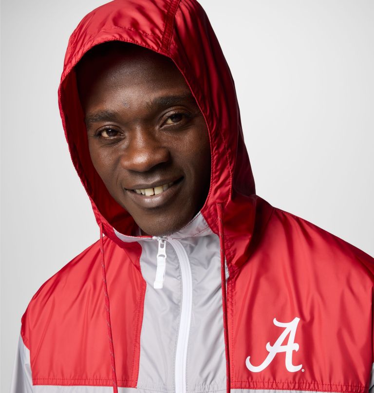 herren collegiate flash challenger ii windjacke - alabama