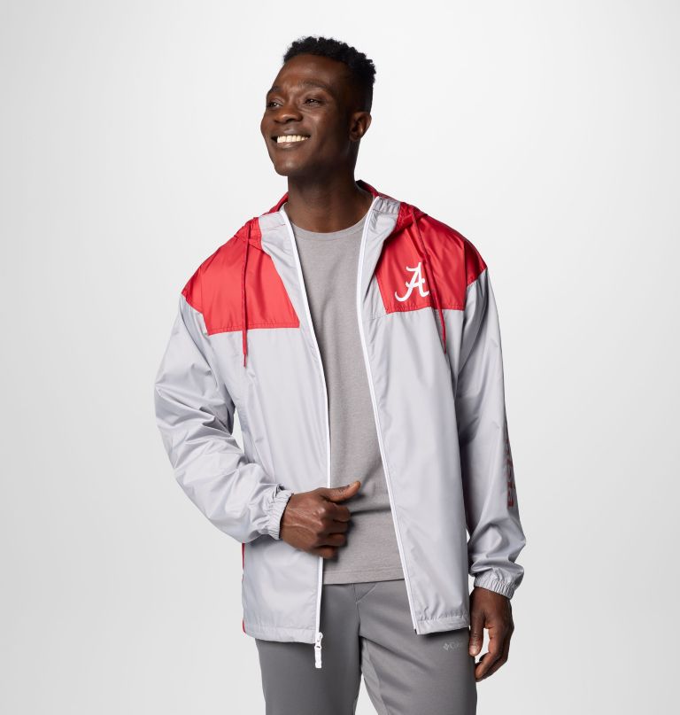 herren collegiate flash challenger ii windjacke - alabama