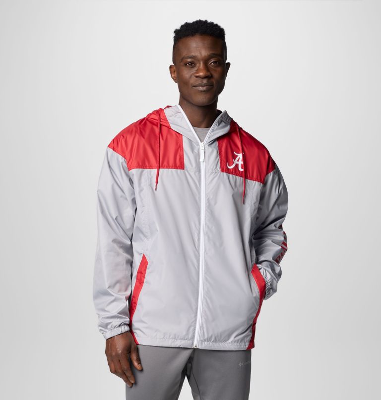 herren collegiate flash challenger ii windjacke - alabama