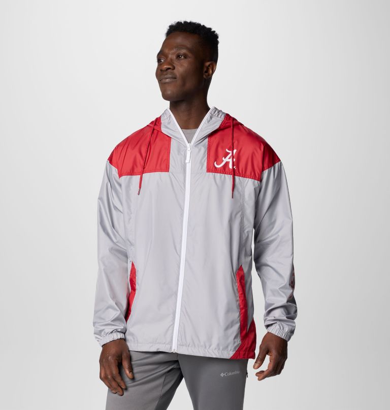 herren collegiate flash challenger ii windjacke - alabama