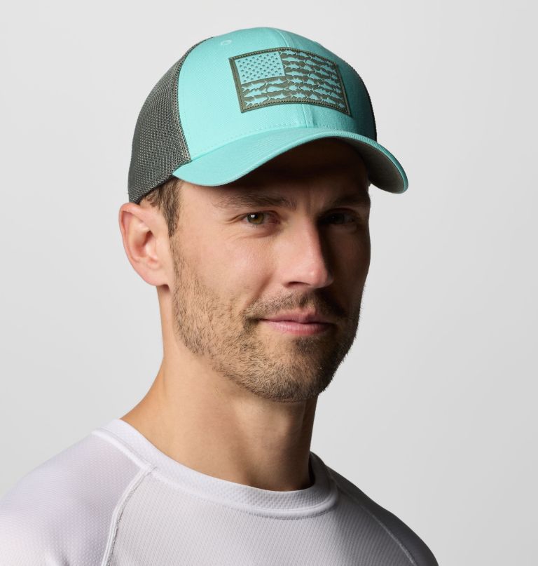 pfg fish flag mesh-baseballkappe