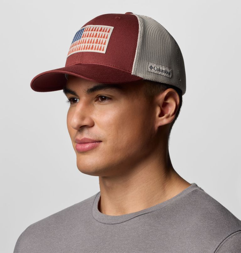 columbia mesh baumflaggen-baseballkappe