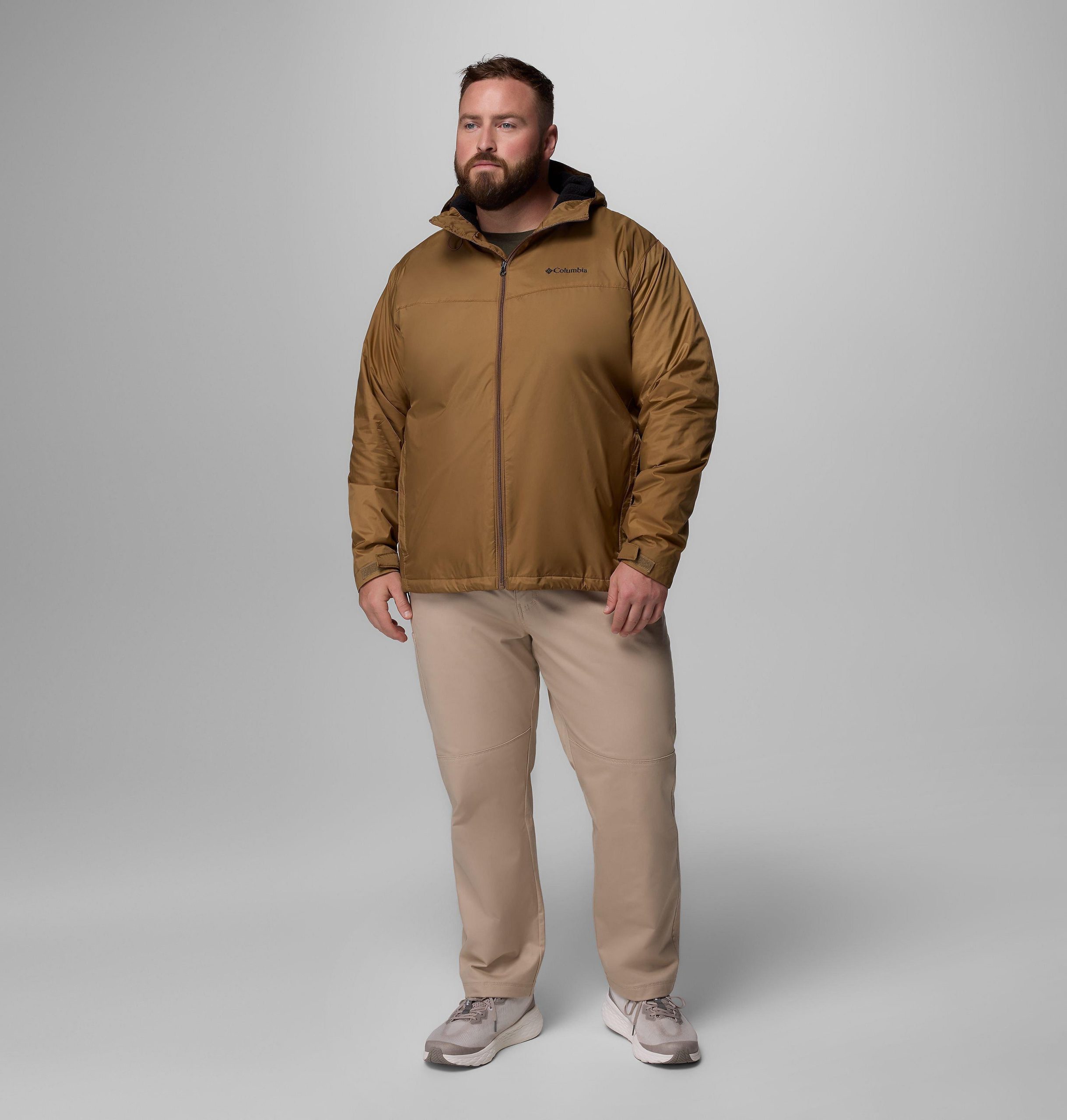 glennaker ii herrenjacke mit sherpa-futter – größe l