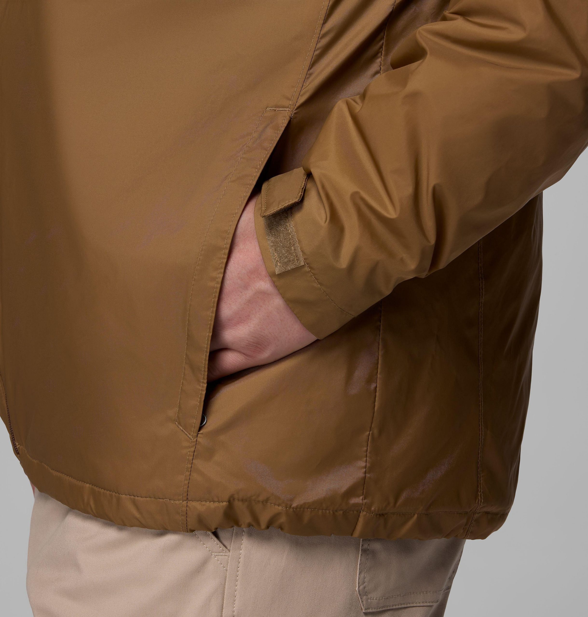 glennaker ii herrenjacke mit sherpa-futter – größe l