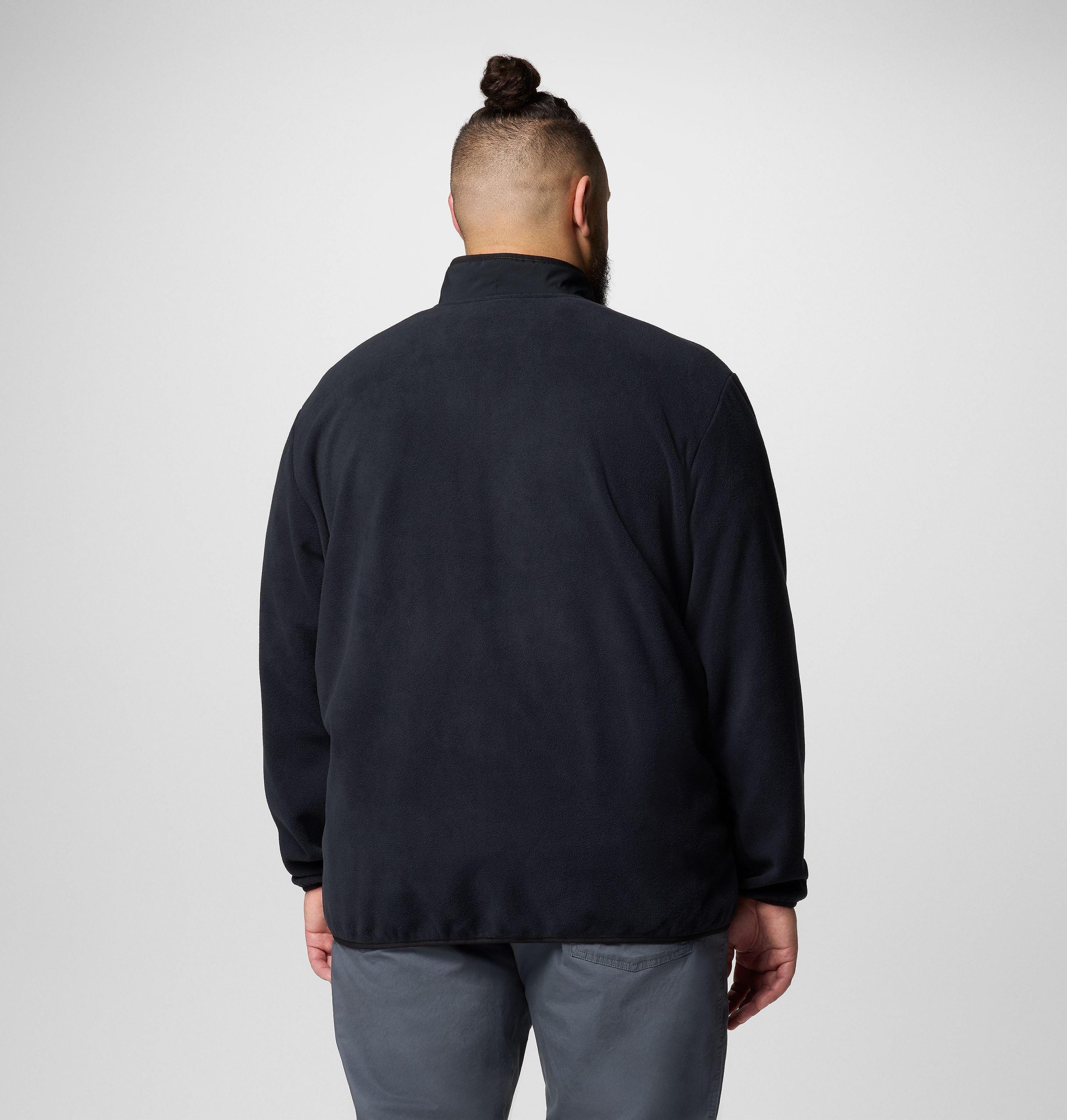 sequoia grove fleecejacke mit durchgehendem reißverschluss für herren – größe l