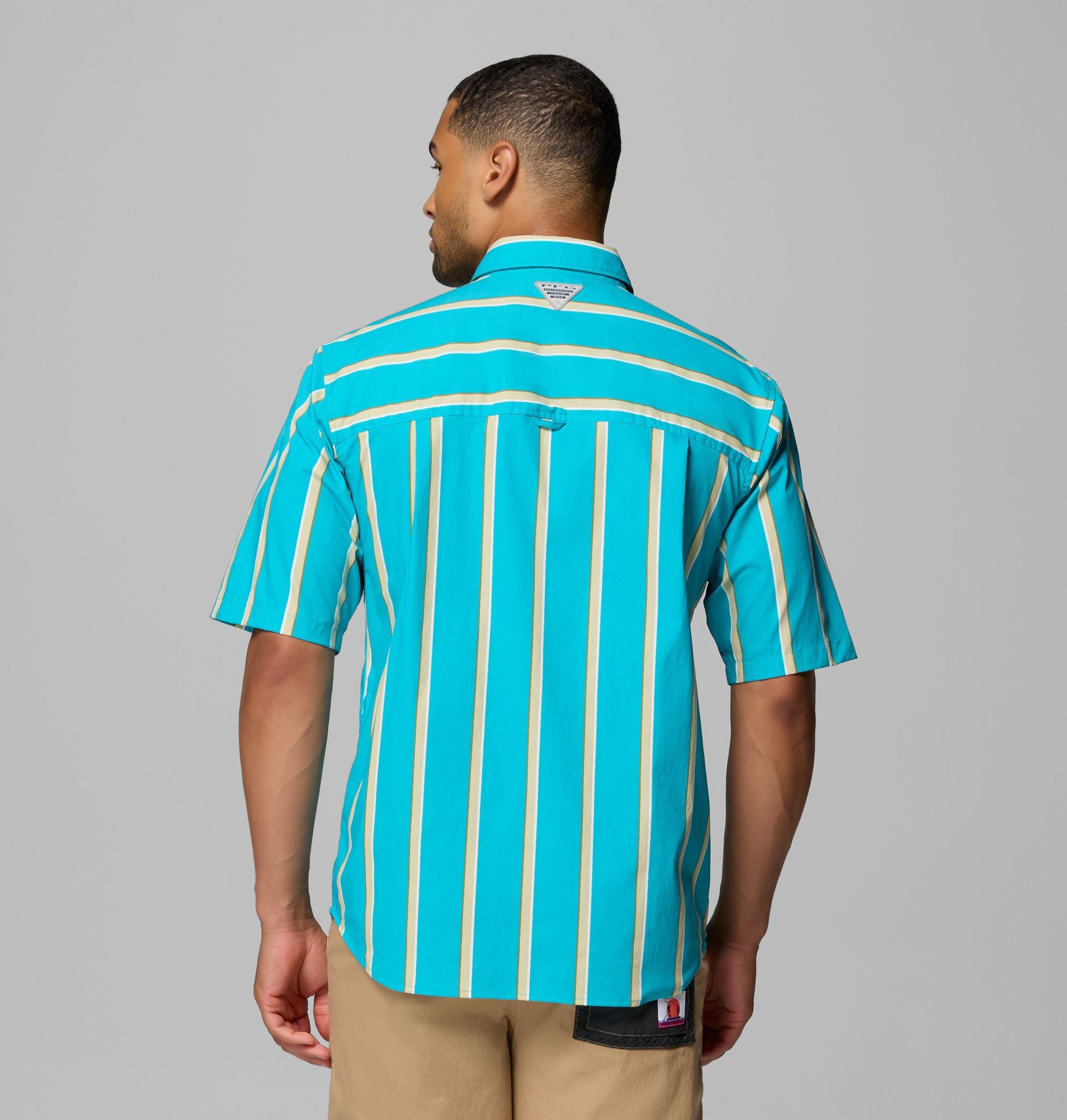 pfg bonefish flats kurzarmhemd für herren mit print