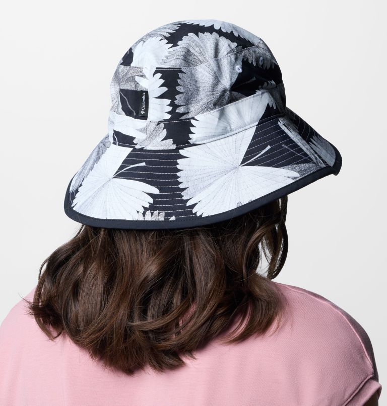 damen-sonnenhut mit diamond crest-print