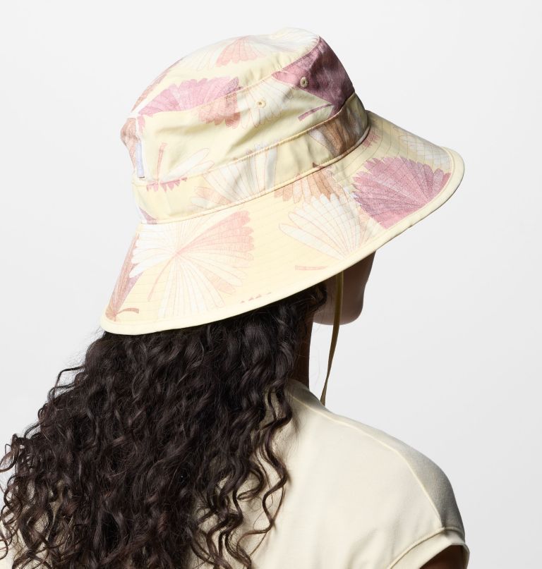 damen-sonnenhut mit diamond crest-print