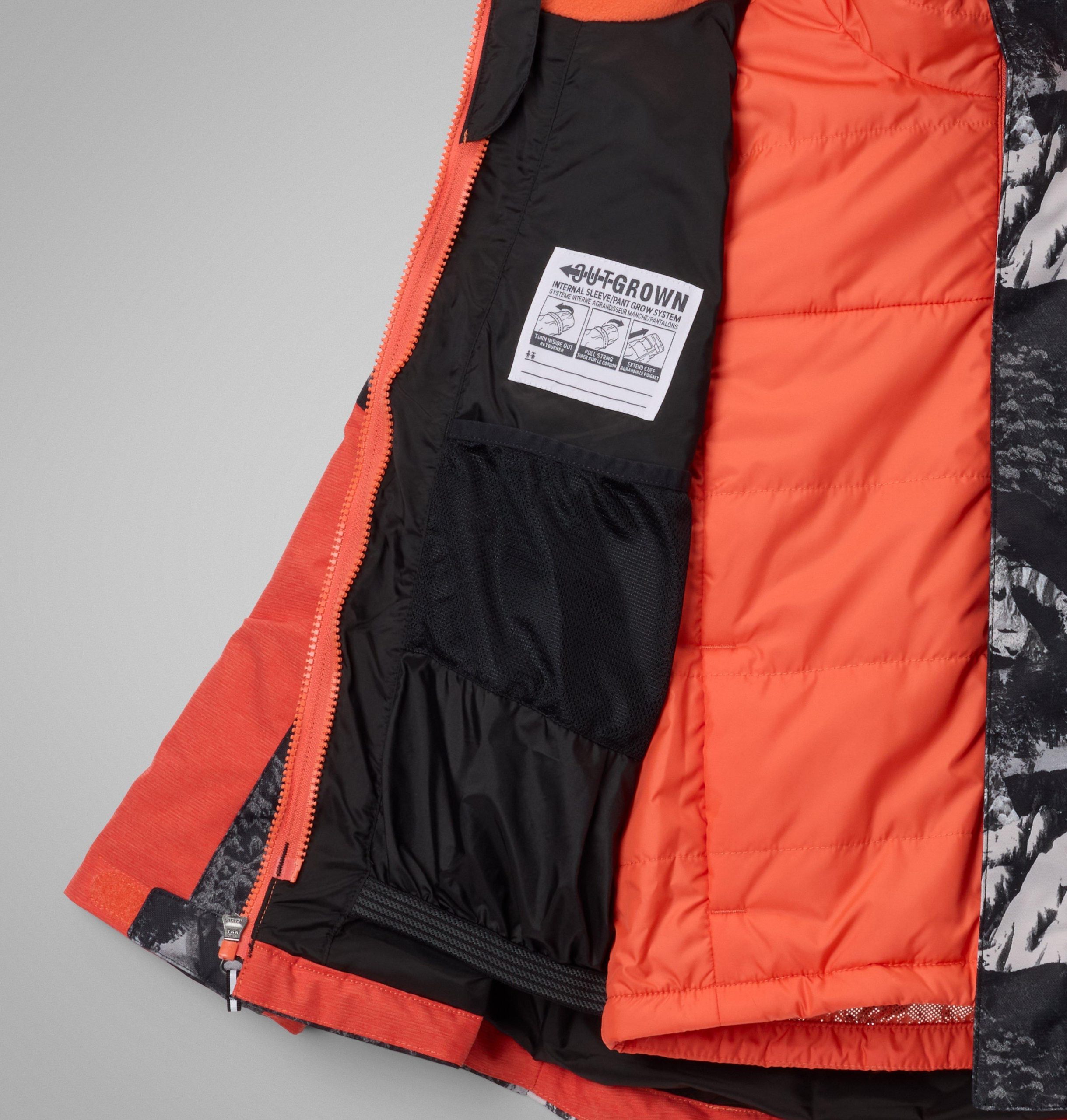 whirlibird iii interchange jacke für jungen