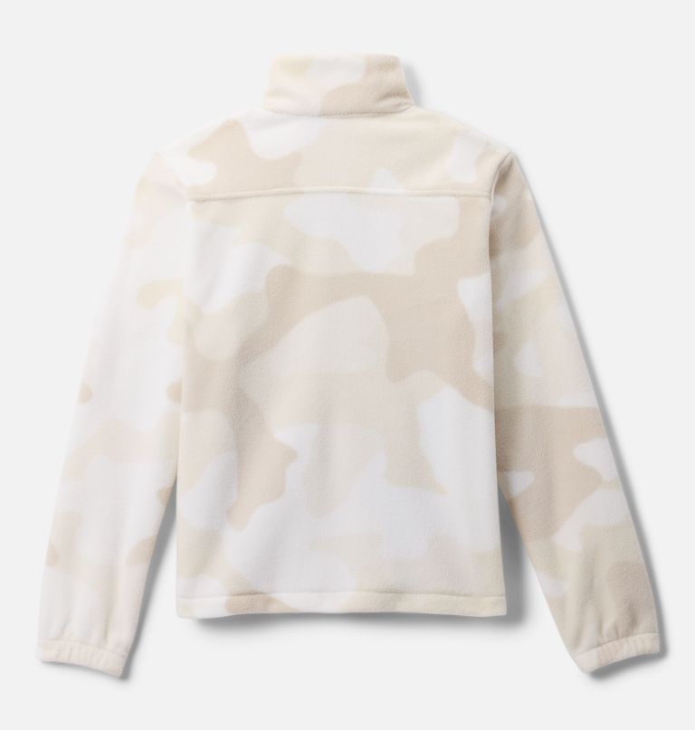 castle dale fleecejacke für jungen mit durchgehendem reißverschluss und print