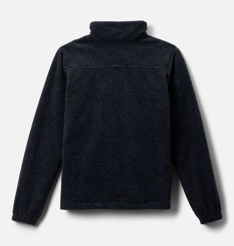 castle dale fleecejacke für jungen mit durchgehendem reißverschluss und print