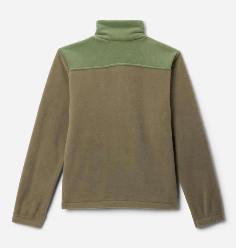 castle dale fleecejacke für jungen mit durchgehendem reißverschluss