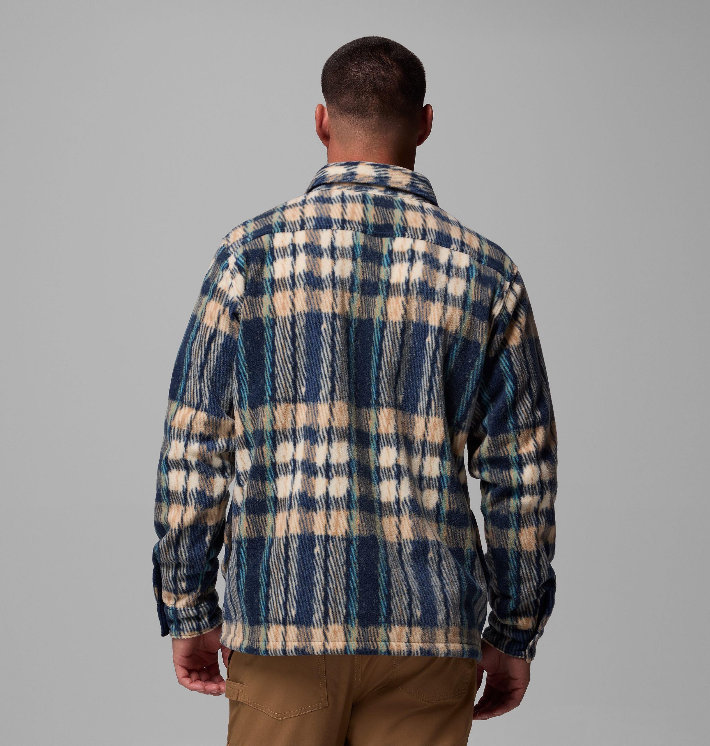 steens mountain herren-fleecehemdjacke mit print ii