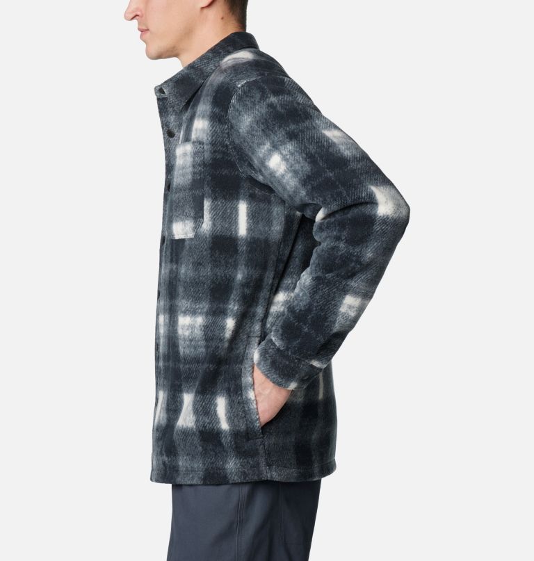 steens mountain fleece-hemdjacke ii für herren mit print