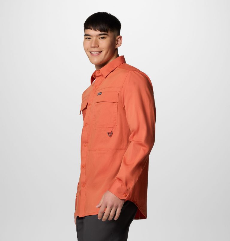 landroamer herren-langarmhemd aus twill