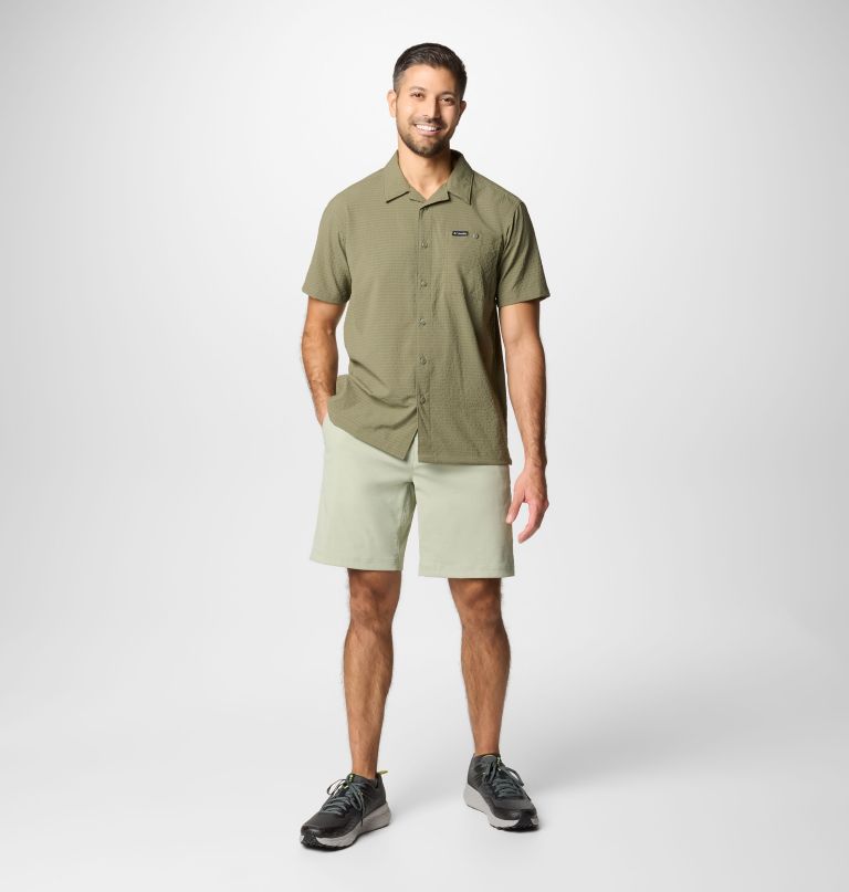utilizer kurzarm-camp-shirt für herren