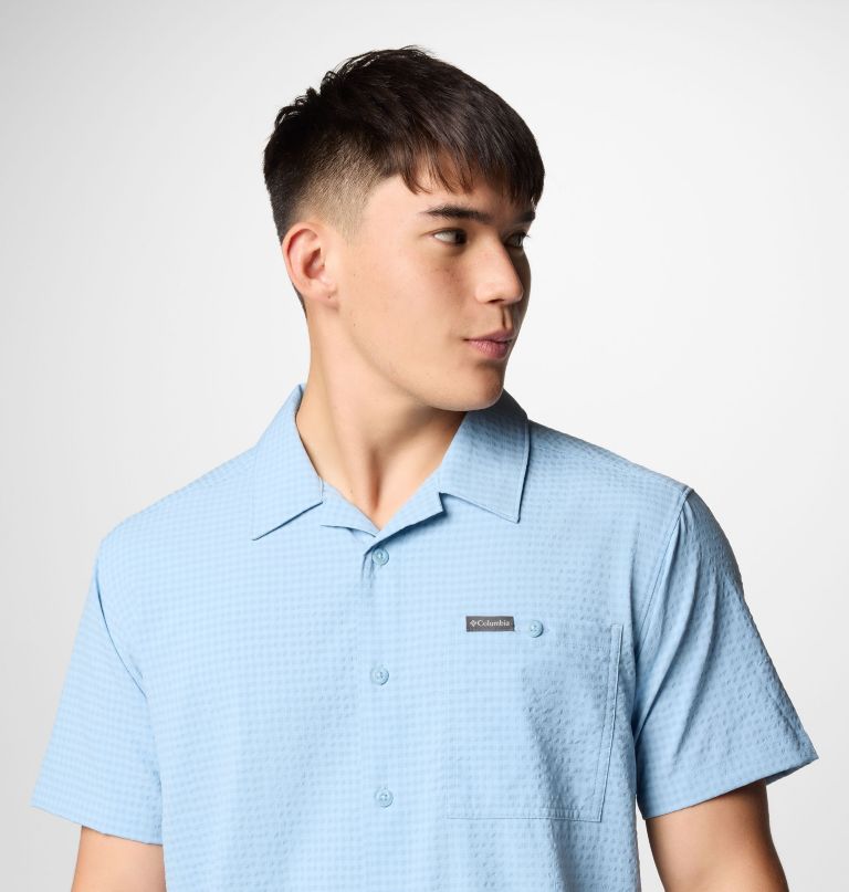 utilizer kurzarm-camp-shirt für herren