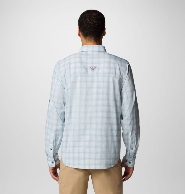 pfg wild cast performance langarmshirt für herren garngefärbt