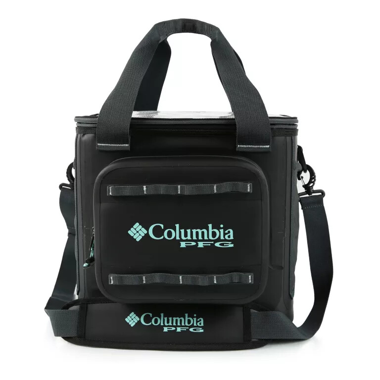 columbia pfg kühlbox aus geschweißtem hartschalenkoffer – fassungsvermögen 24 dosen