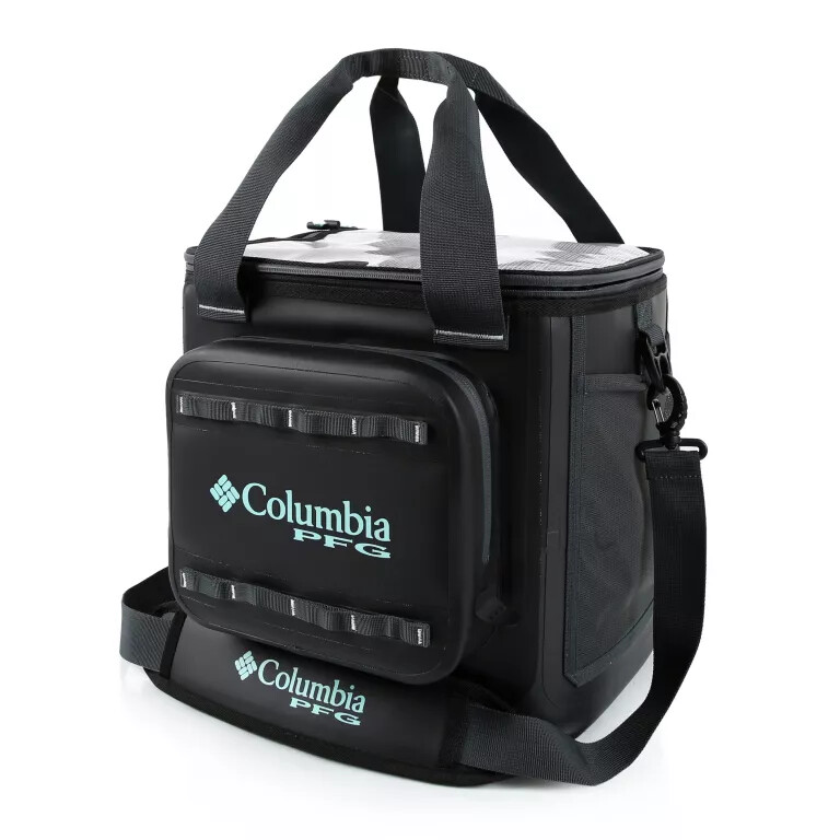 columbia pfg kühlbox aus geschweißtem hartschalenkoffer – fassungsvermögen 24 dosen
