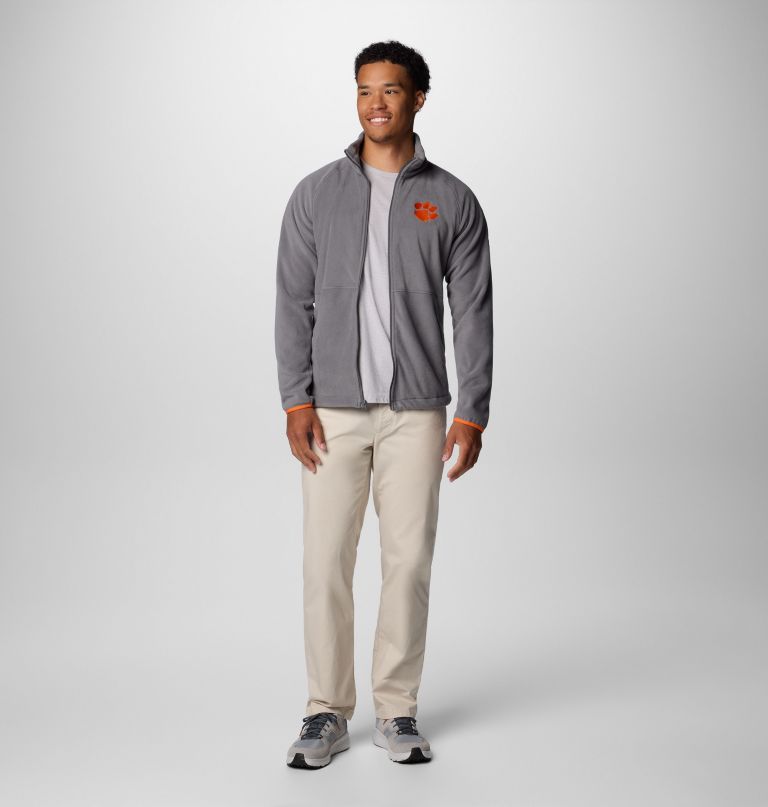 herren collegiate flanker iv fleecejacke - clemson