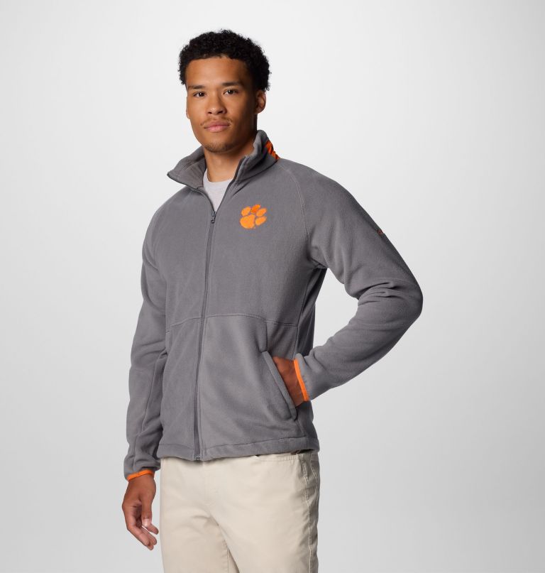 herren collegiate flanker iv fleecejacke - clemson
