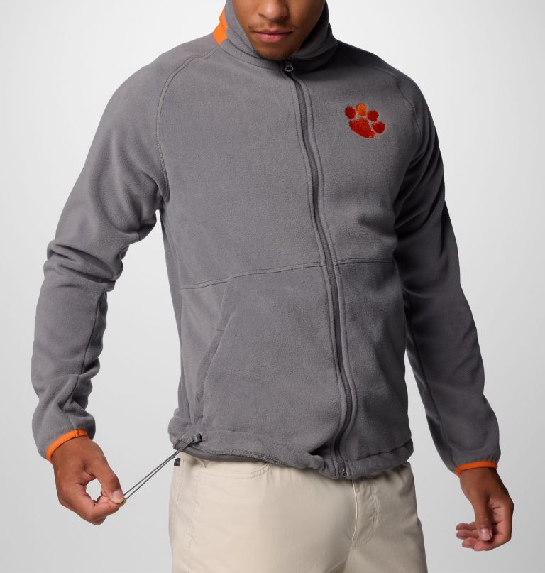 herren collegiate flanker iv fleecejacke - clemson