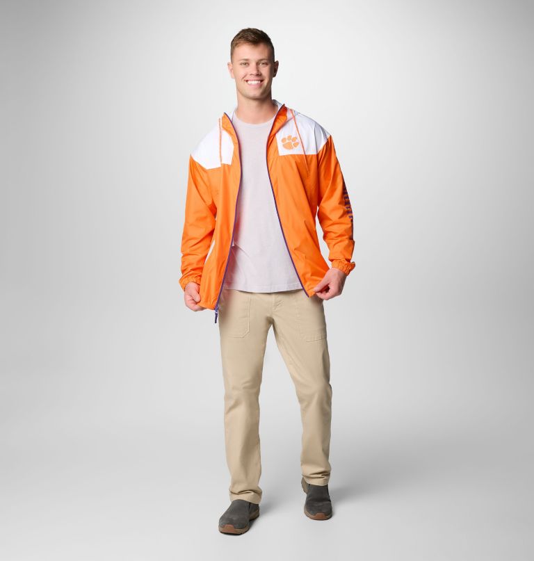 herren collegiate flash challenger ii windjacke - clemson