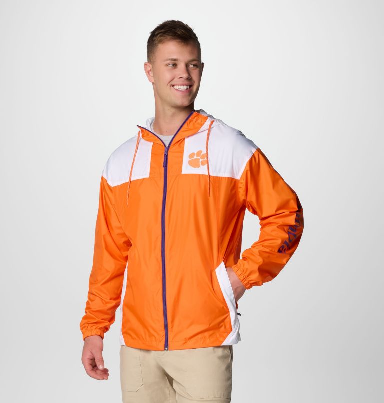 herren collegiate flash challenger ii windjacke - clemson