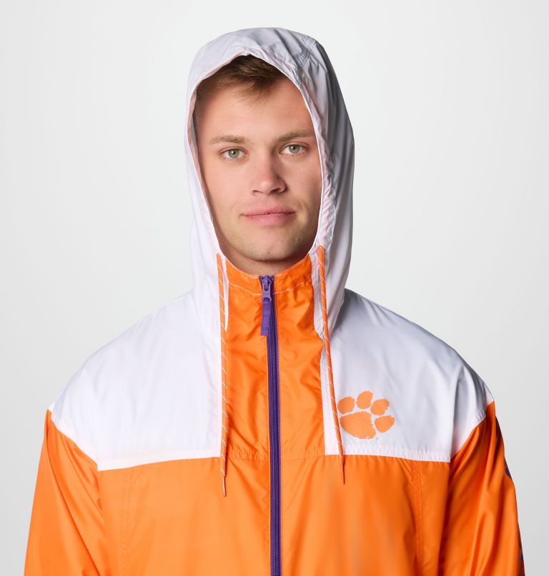 herren collegiate flash challenger ii windjacke - clemson