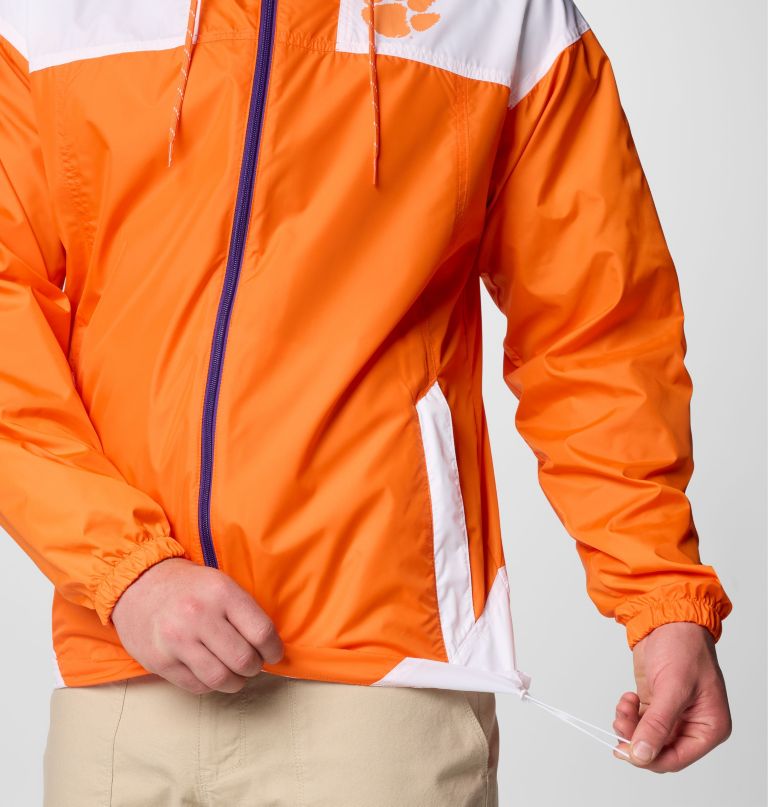 herren collegiate flash challenger ii windjacke - clemson