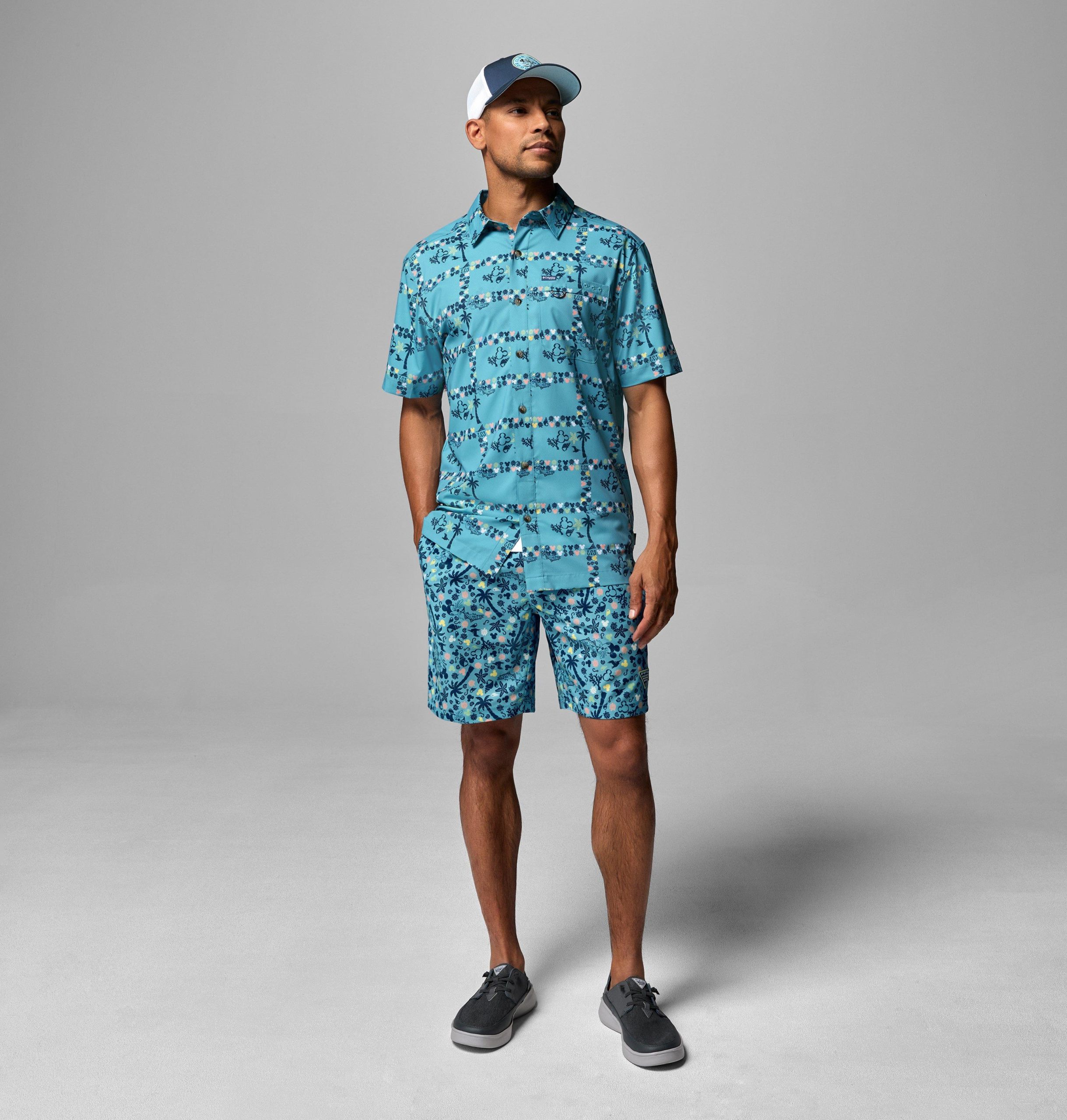 herren csc x disney pfg rambler wassershorts