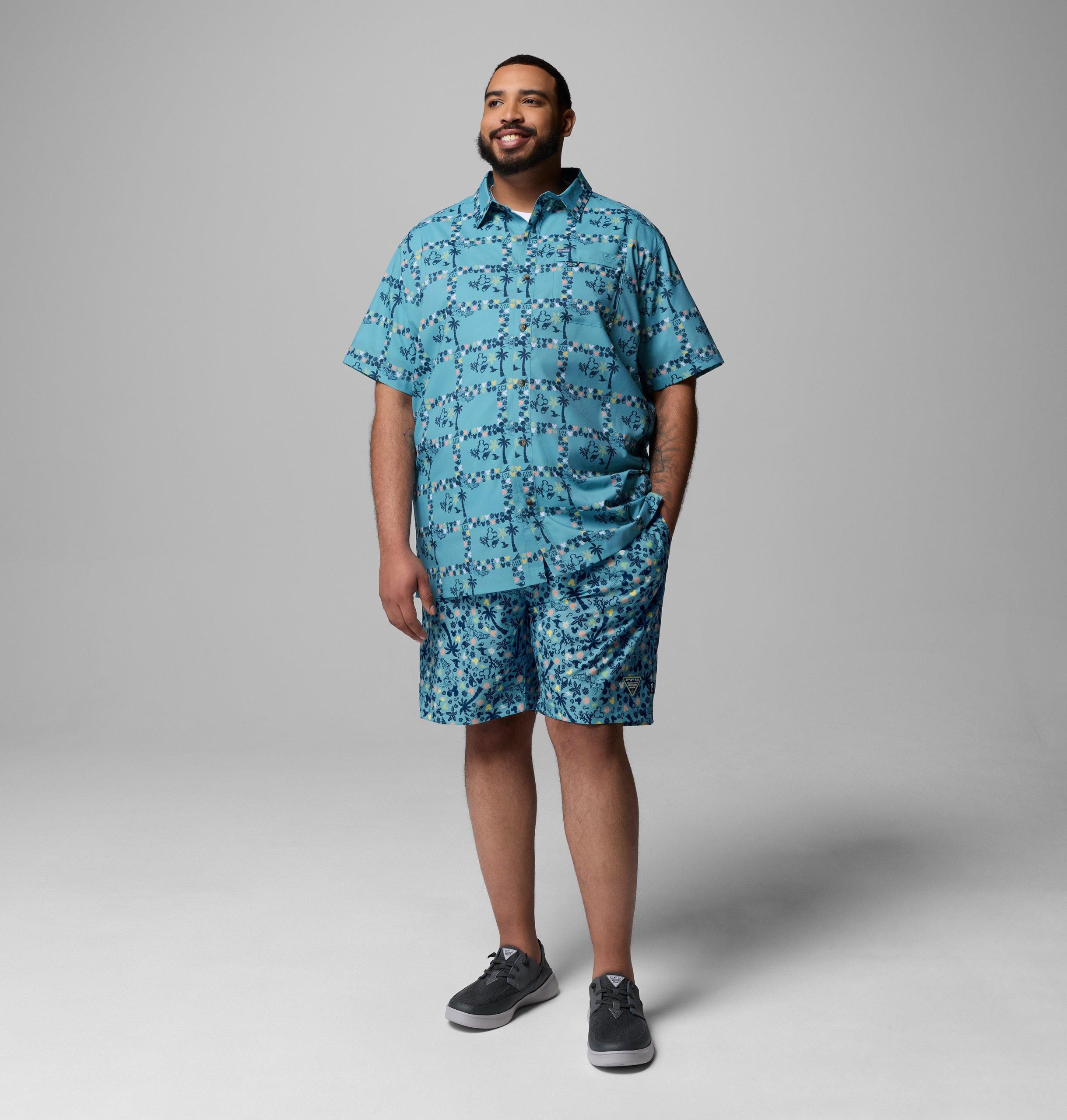 csc x disney pfg rambler wassershorts für herren – größe l