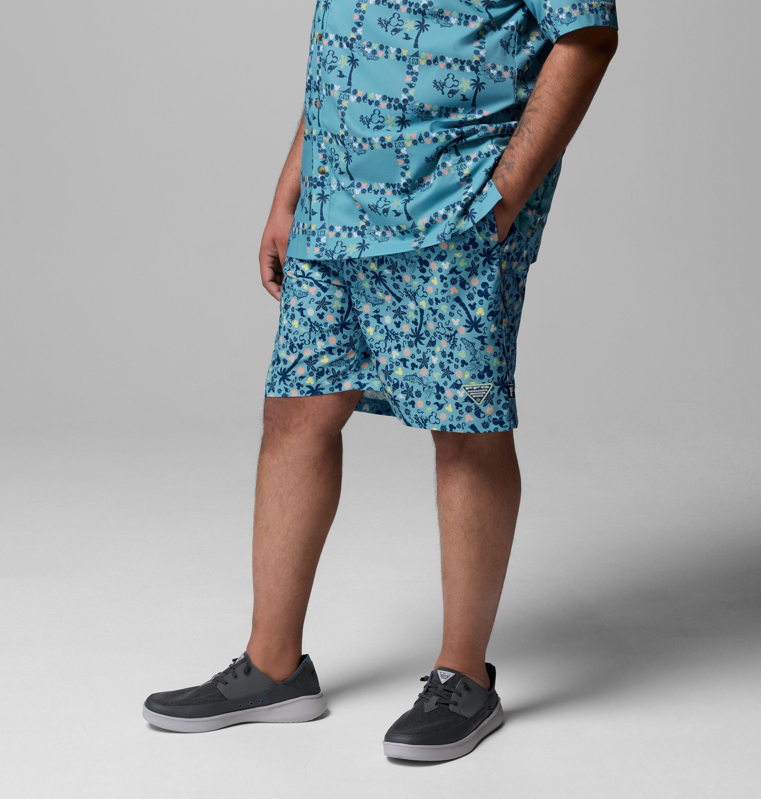 csc x disney pfg rambler wassershorts für herren – größe l