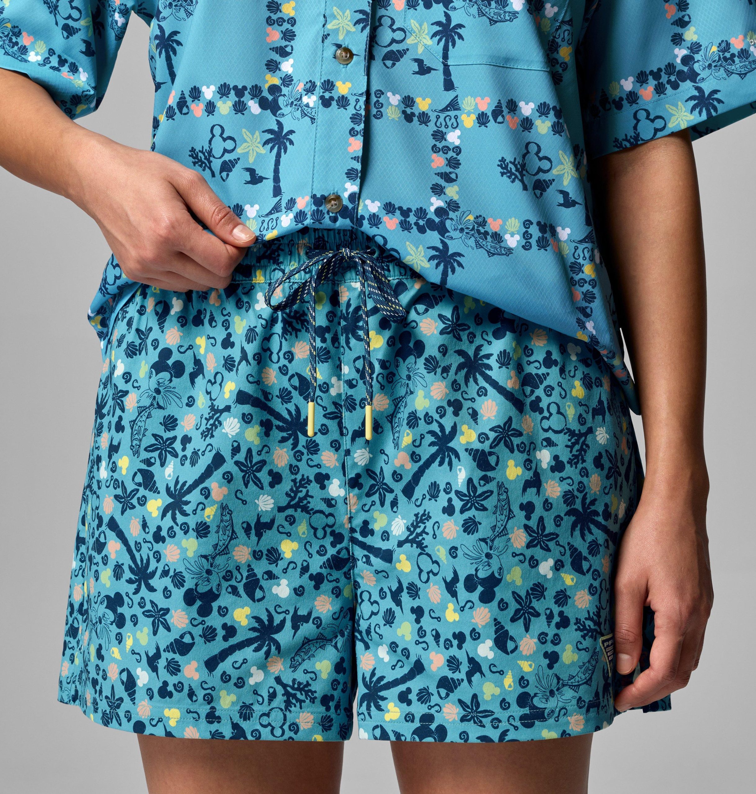 damen csc x disney pfg rugged water shorts