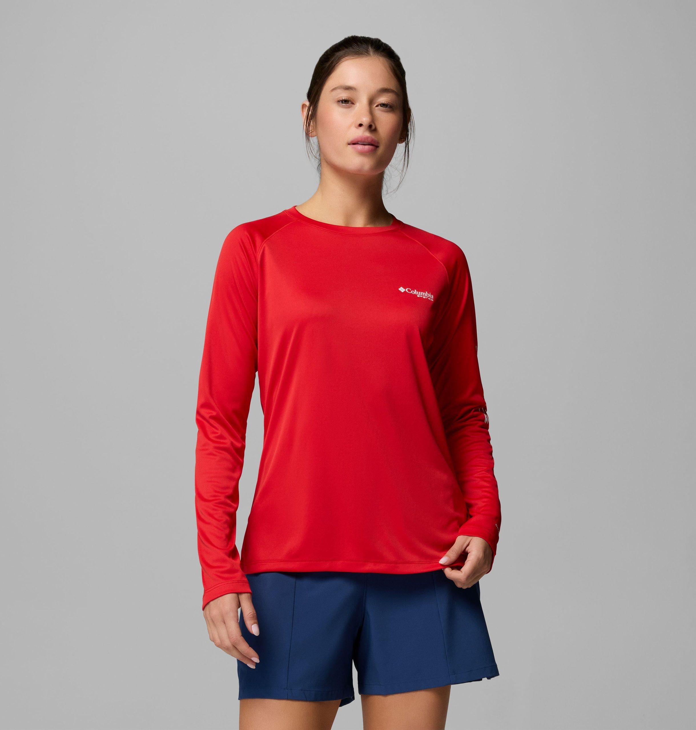 pfg tidal sands langarmshirt für damen