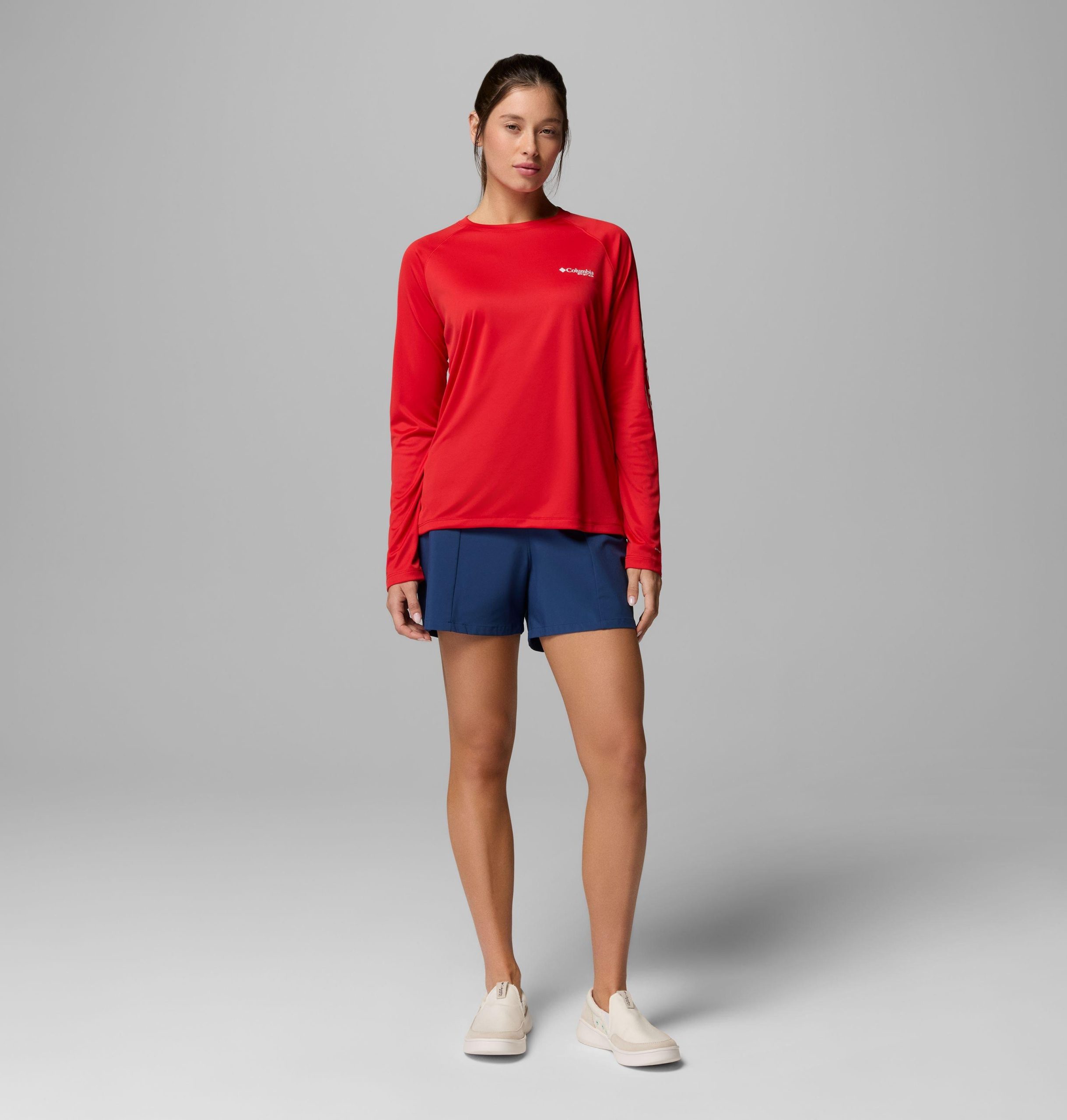 pfg tidal sands langarmshirt für damen