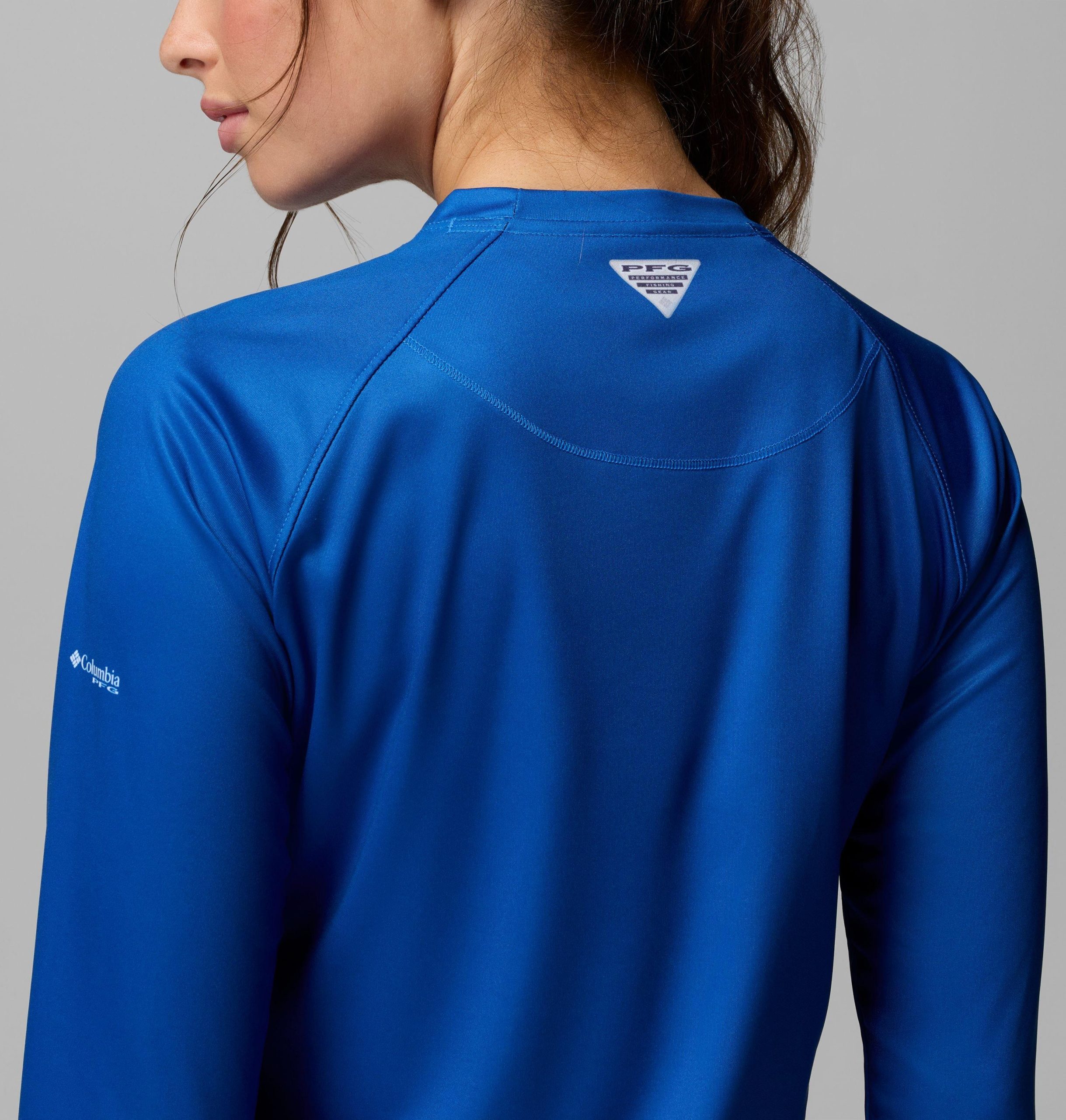 pfg tidal sands langarm-t-shirt für damen mit grafikprint