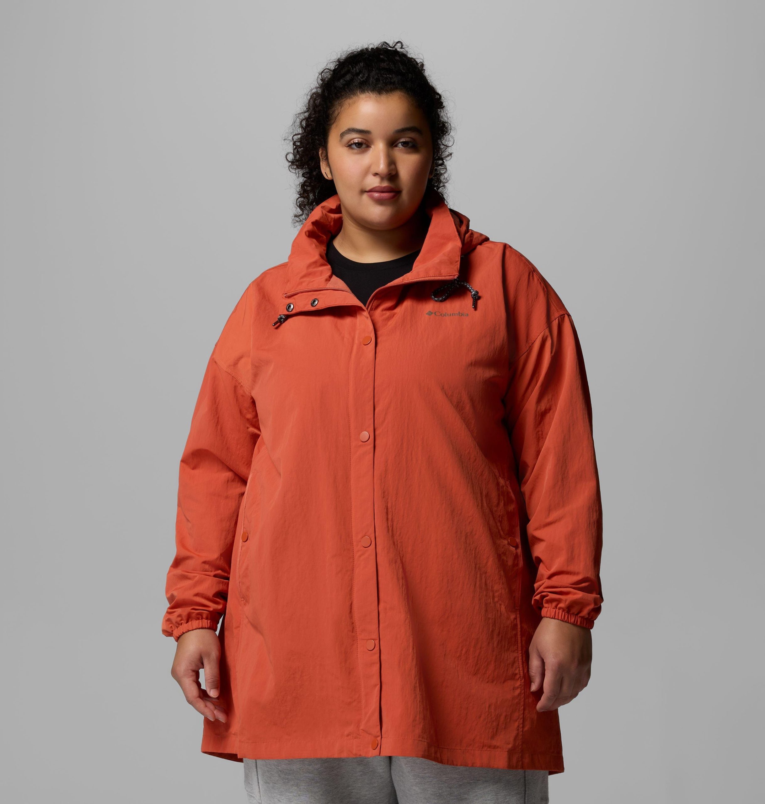 eastmoreland damen-futterjacke lang lang – Übergröße