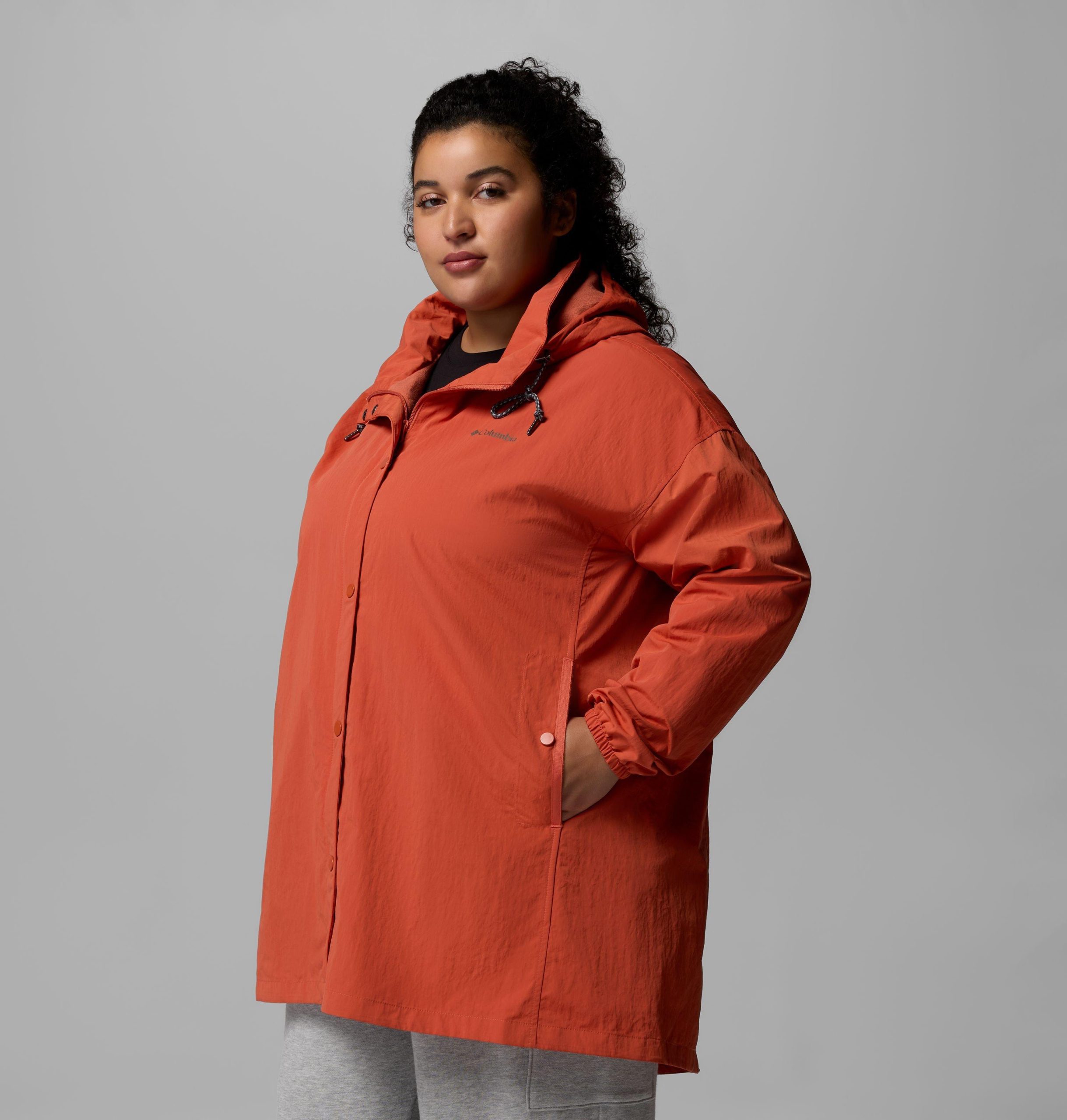 eastmoreland damen-futterjacke lang lang – Übergröße
