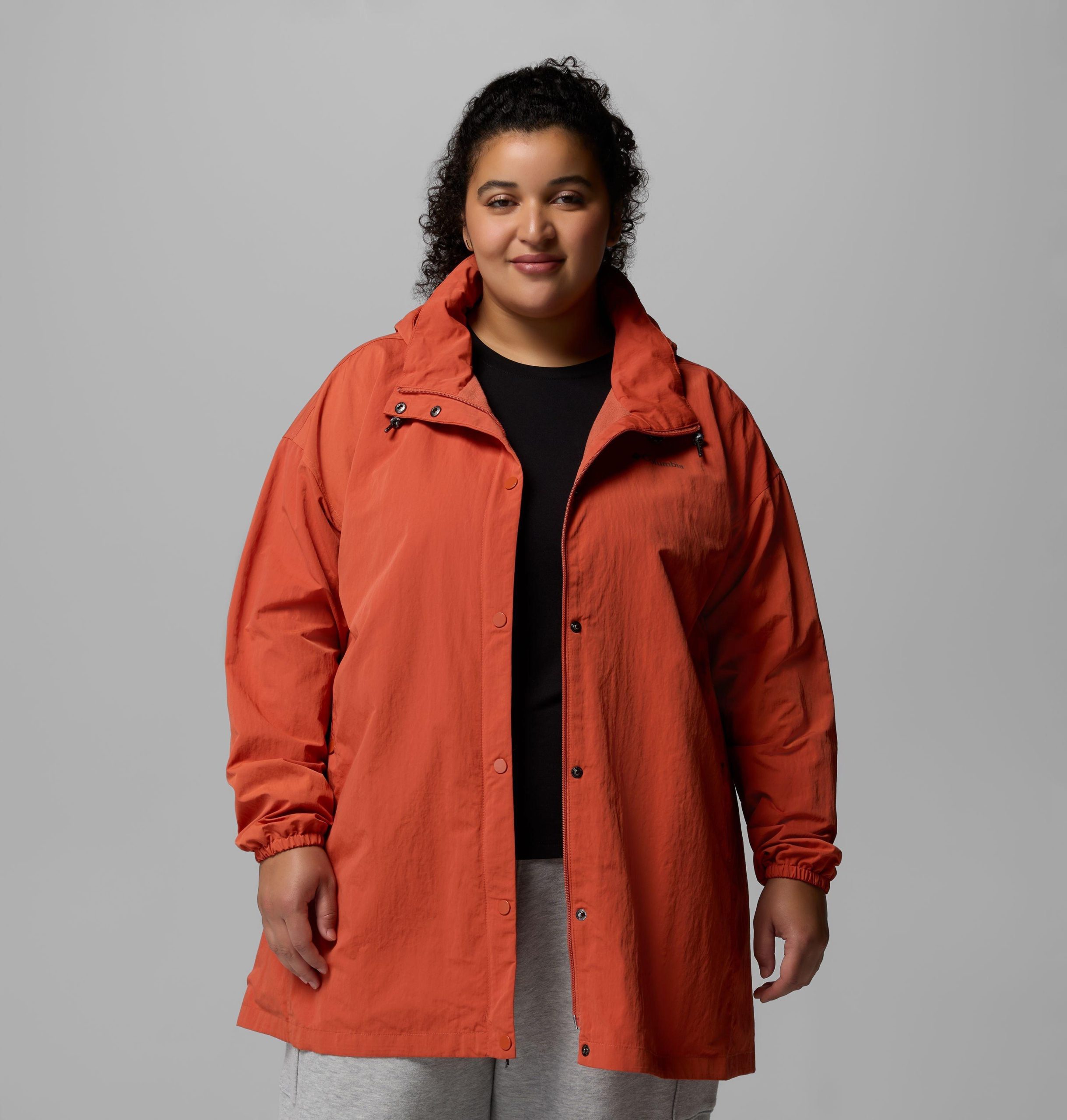 eastmoreland damen-futterjacke lang lang – Übergröße