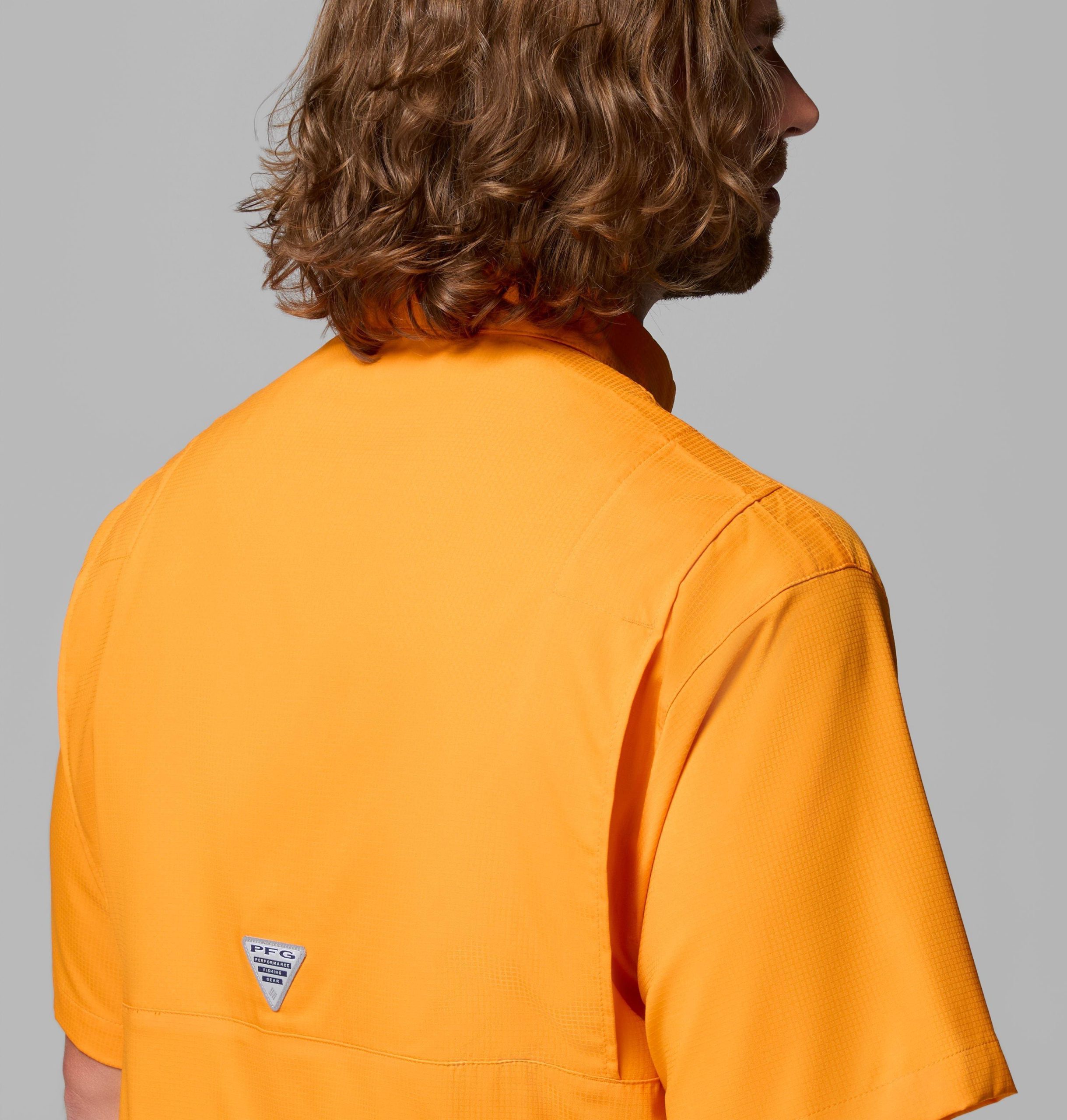 pfg tamiami kurzarm-herrenhemd für college-fans – tennessee