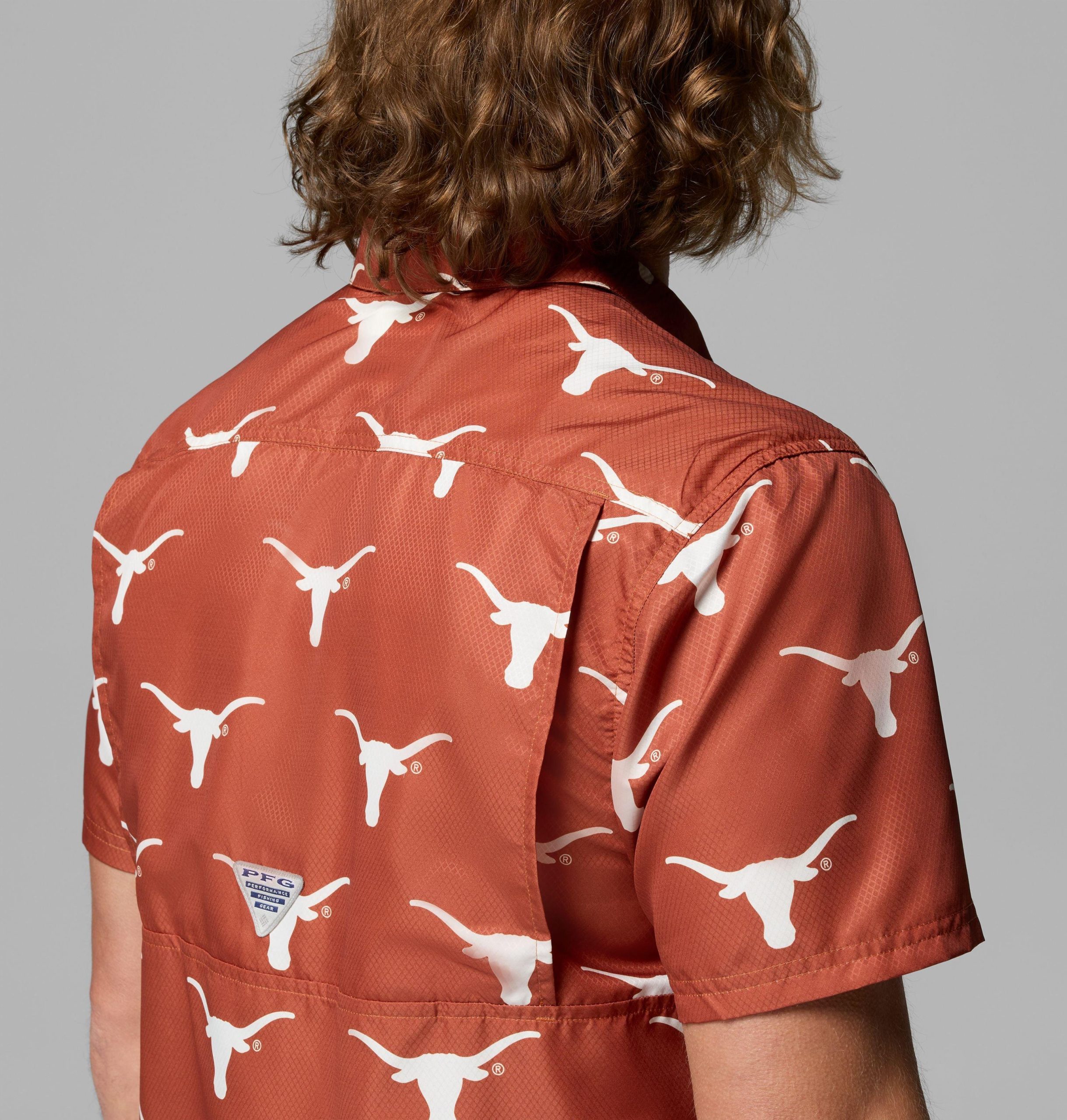 pfg super slack tide herren-college-shirt - texas