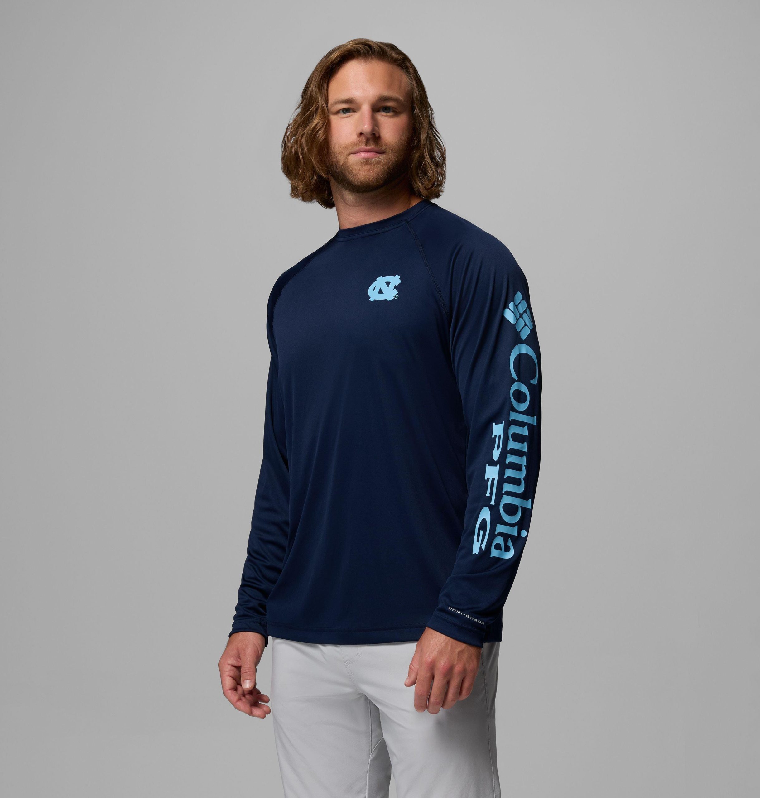 herren-langarmshirt pfg terminal tackle college - north carolina