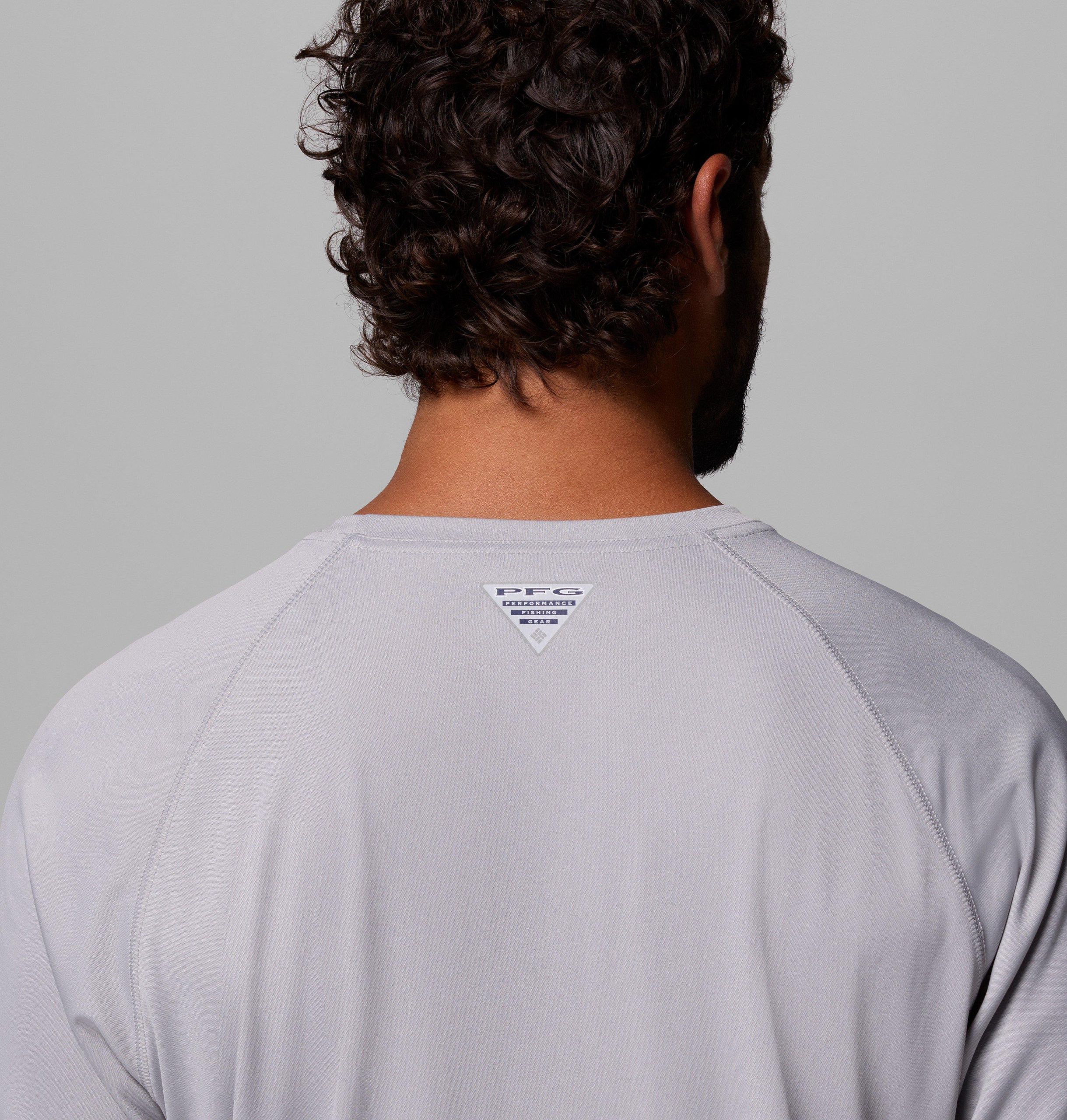 herren college pfg terminal tackle langarmshirt - langgröße - georgia
