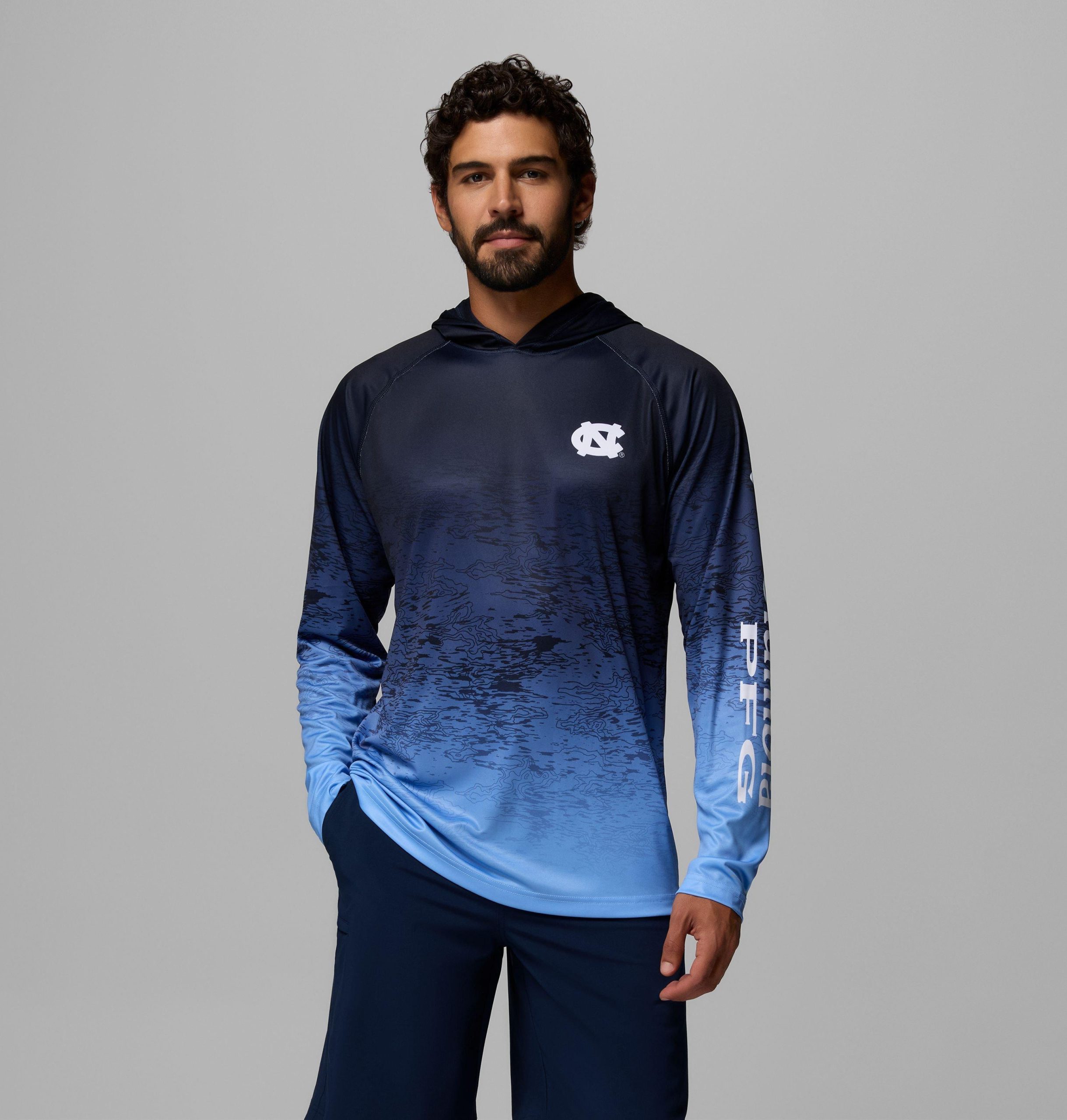 pfg super terminal tackle hoodie für herren college – north carolina